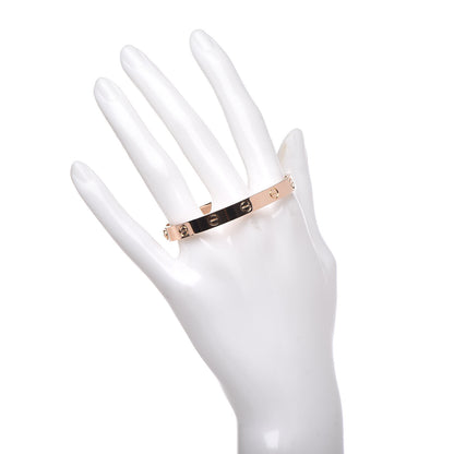 Cartier 18K Pink Gold LOVE Bracelet 16 2 of 4