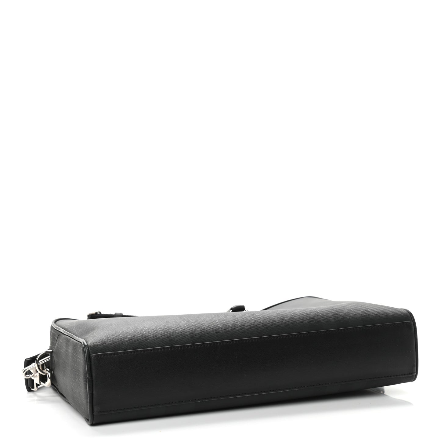 London Check Ainsworth Briefcase Dark Charcoal