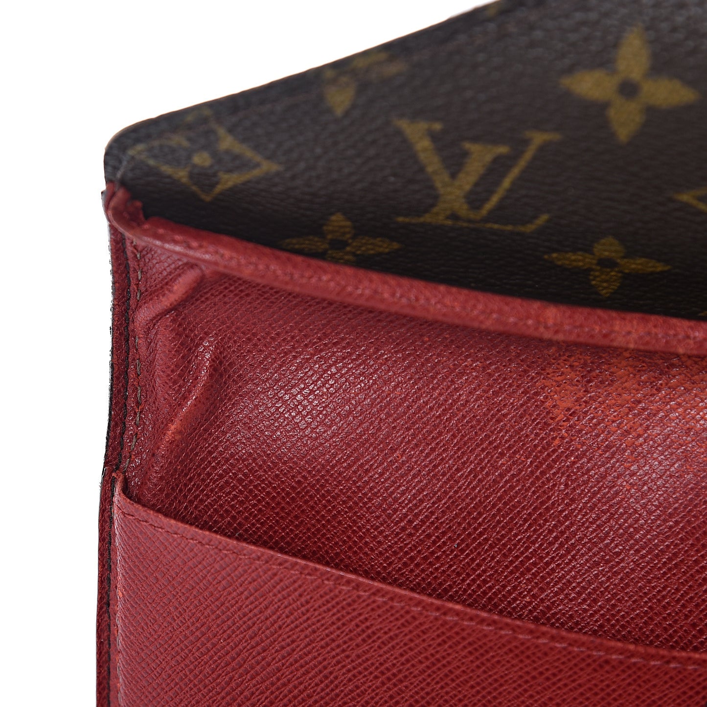 Monogram Josephine Wallet Fuchsia