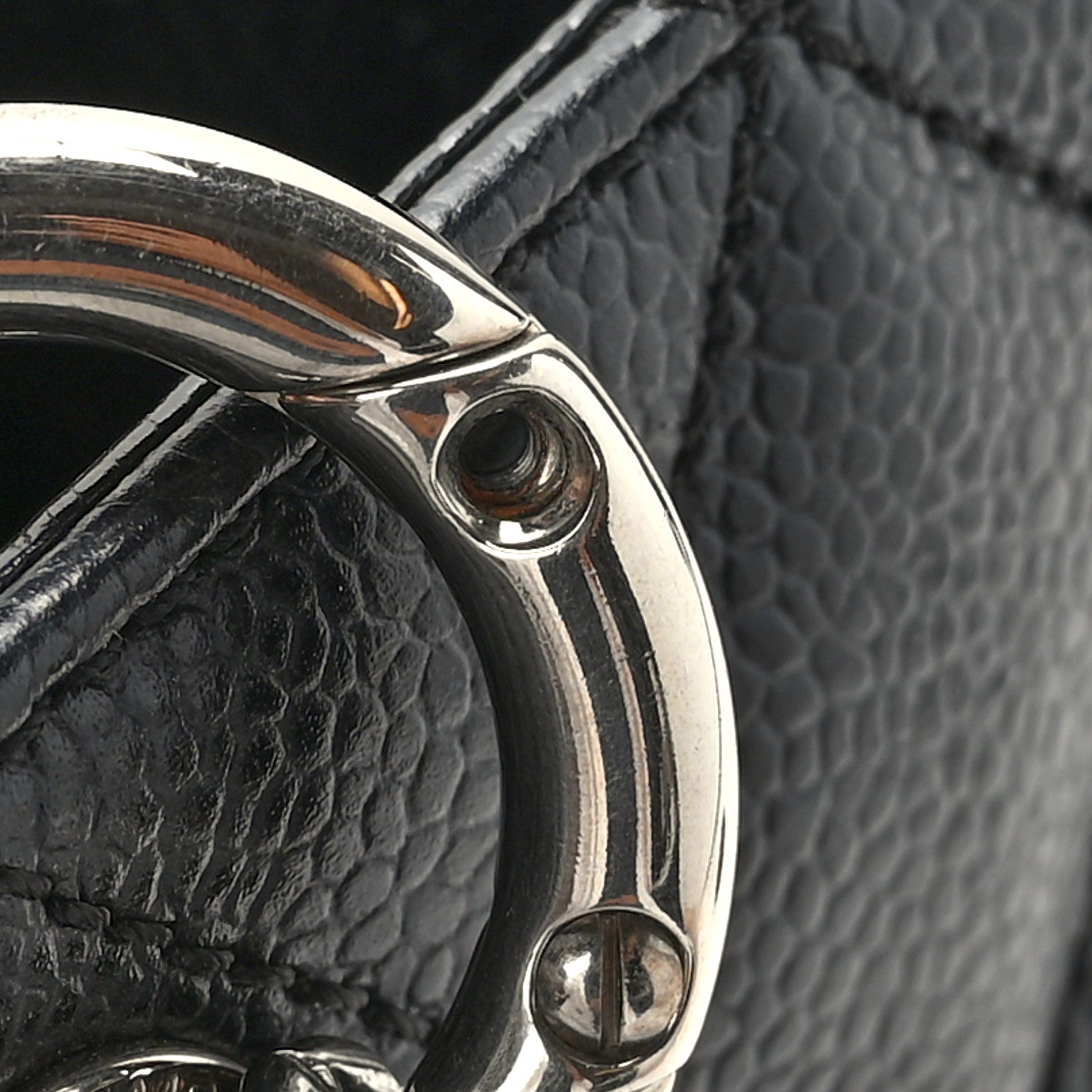Chanel Caviar Quilted Grand Shopping Tote GST Black 10 of 10