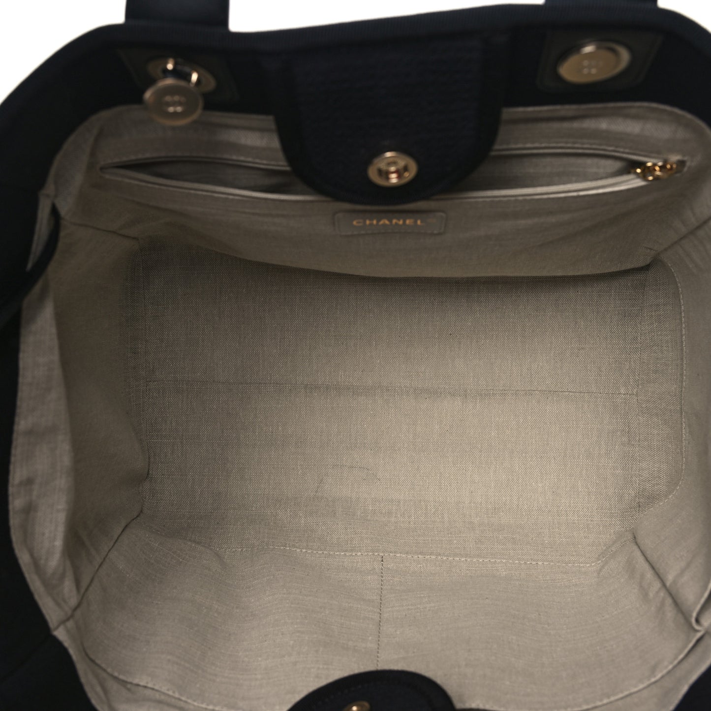 Mixed Fibers Medium Deauville Tote Black