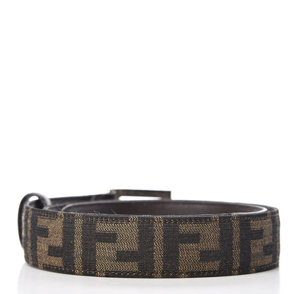 Fendi Calfskin FF Belt 100 40 Tobacco 3 of 8