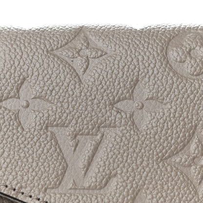 Louis Vuitton Empreinte Pochette Felicie Chain Wallet Tourterelle 6 of 7