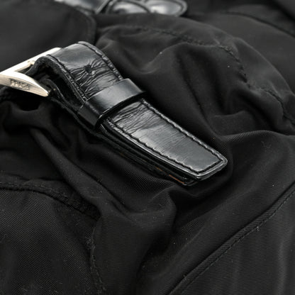 Prada Tessuto Nylon Vela Small Backpack Black 9 of 12