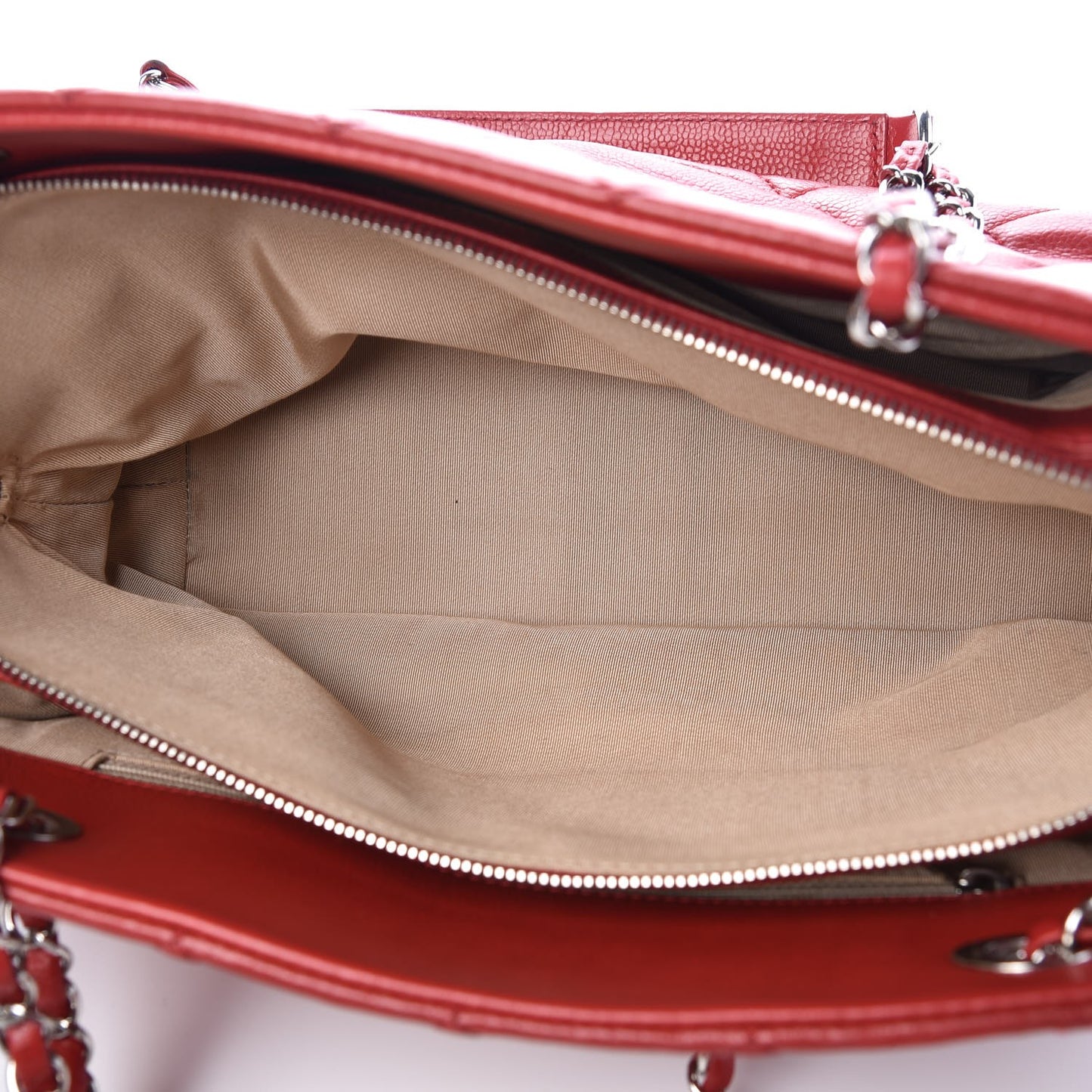 Caviar CC Timeless Tote Red