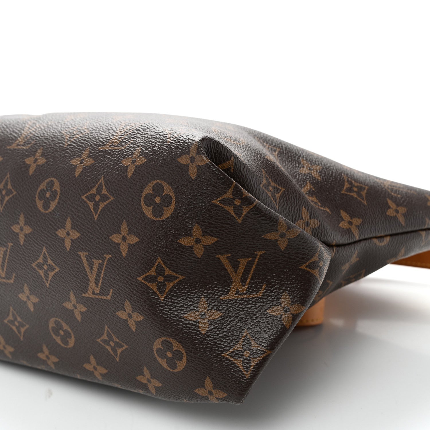 Louis Vuitton Monogram Flower Zipped Tote MM Beige 11 of 11