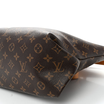 Louis Vuitton Monogram Flower Zipped Tote MM Beige 11 of 11
