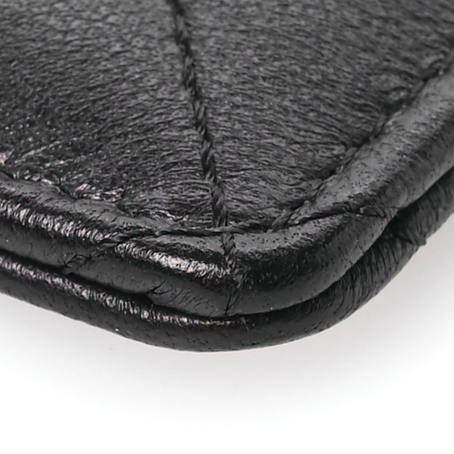 Chanel Lambskin Quilted Card Holder On Chain Black 11 of 12