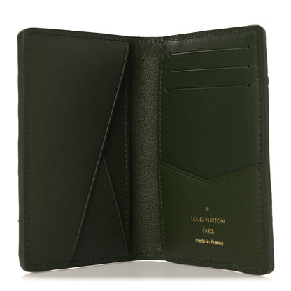 Louis Vuitton Ostrich Monogram Pocket Organizer Cactus 5 of 7