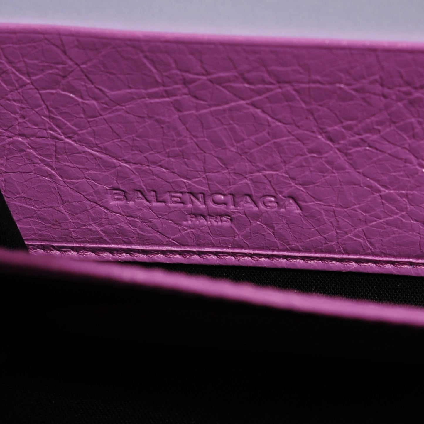 Agneau Classic Hardware Continental Zip Around Wallet Rose Berlingot