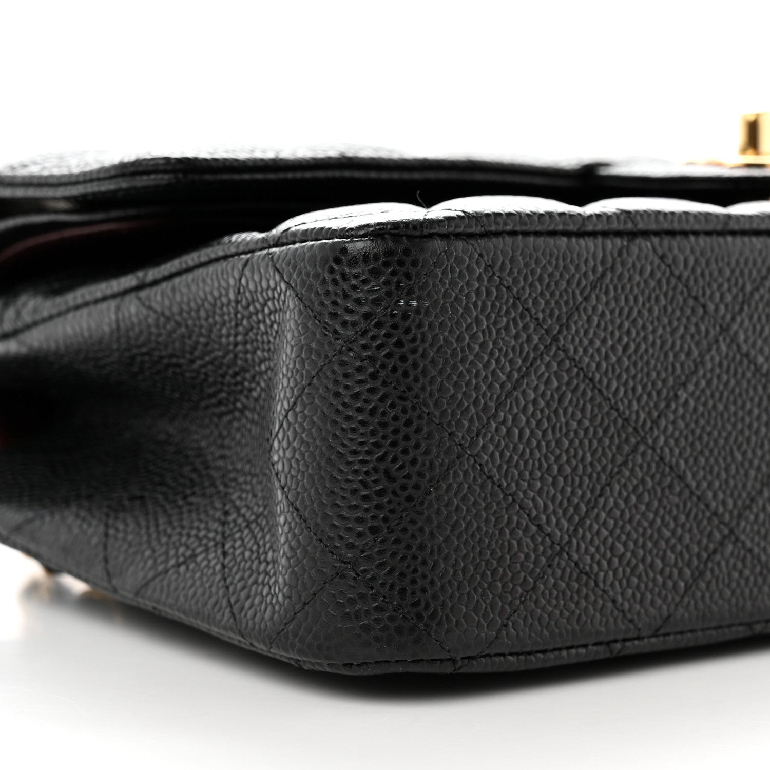 Chanel Caviar Quilted Medium Double Flap Black 9 of 13