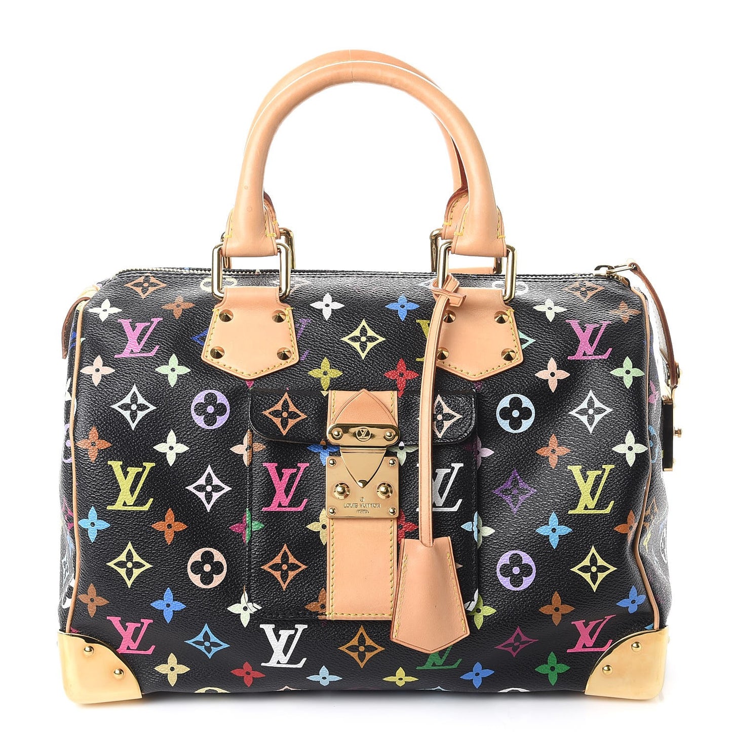 Monogram Multicolor Speedy 30 Black