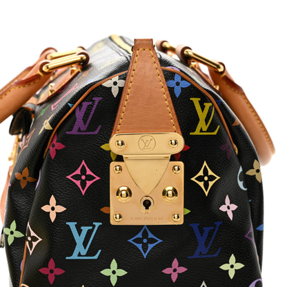 Louis Vuitton Monogram Multicolor Speedy 30 Black 10 of 10