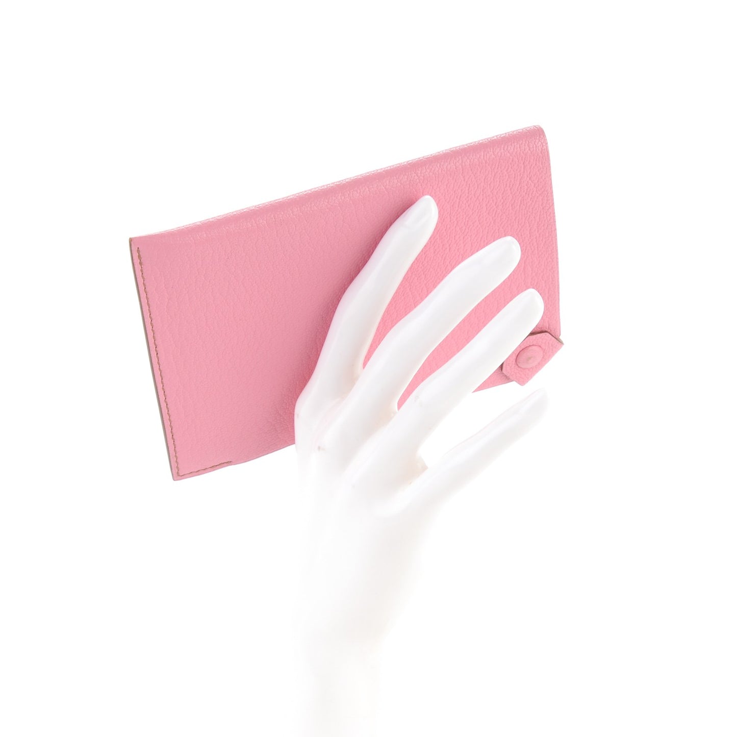 Chevre Mysore Tarmac PM Passport Holder Rose Confetti