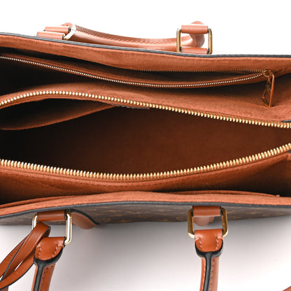 Louis Vuitton Monogram Soufflot MM Caramel 5 of 9