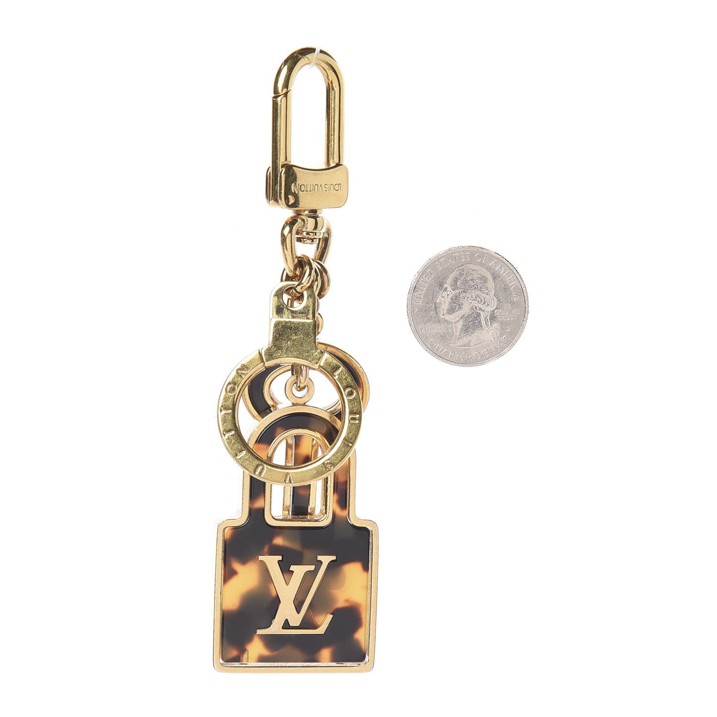 Acetate Confidence Bag Charm Key Holder