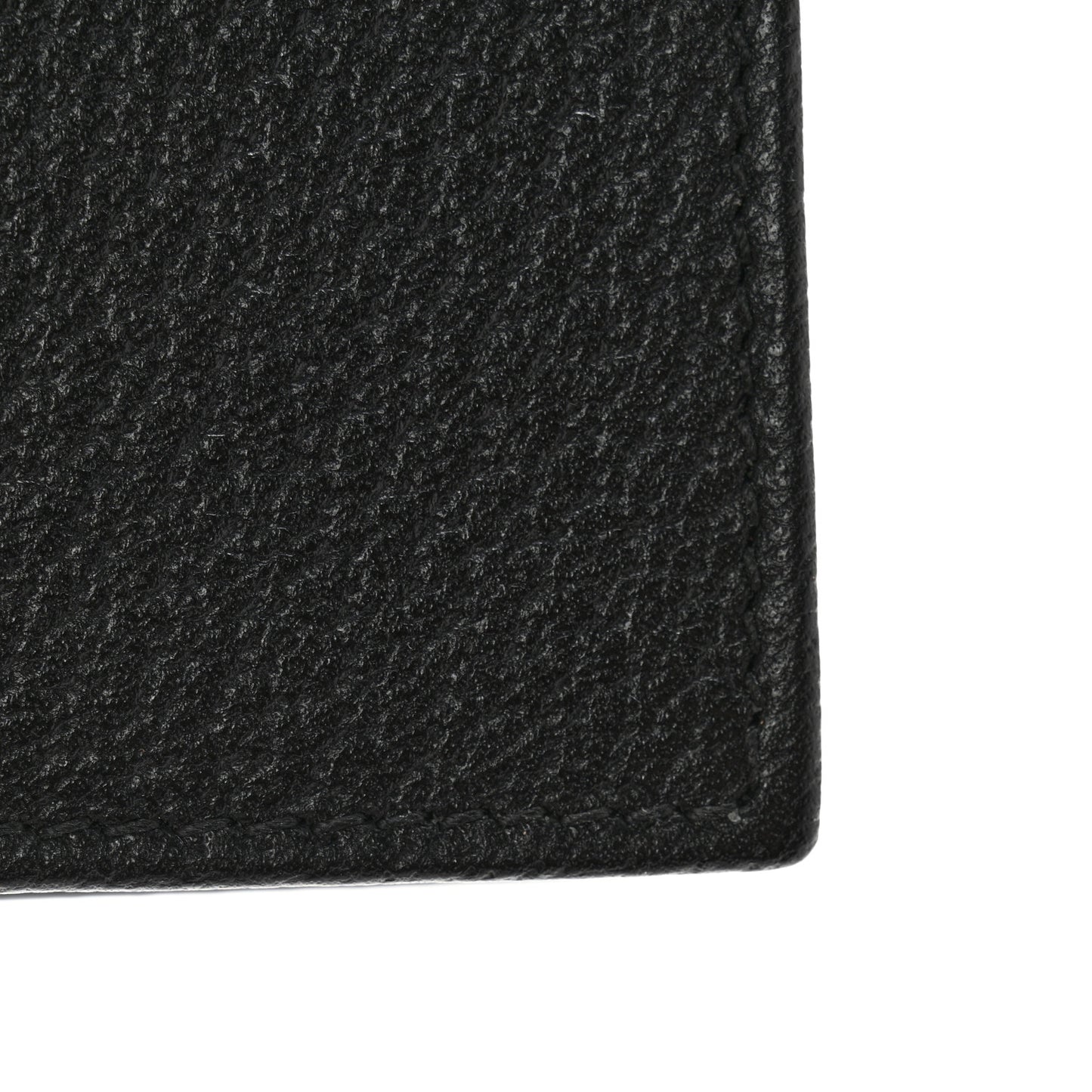 Calfskin Boar Effect GG Marmont Card Case Black