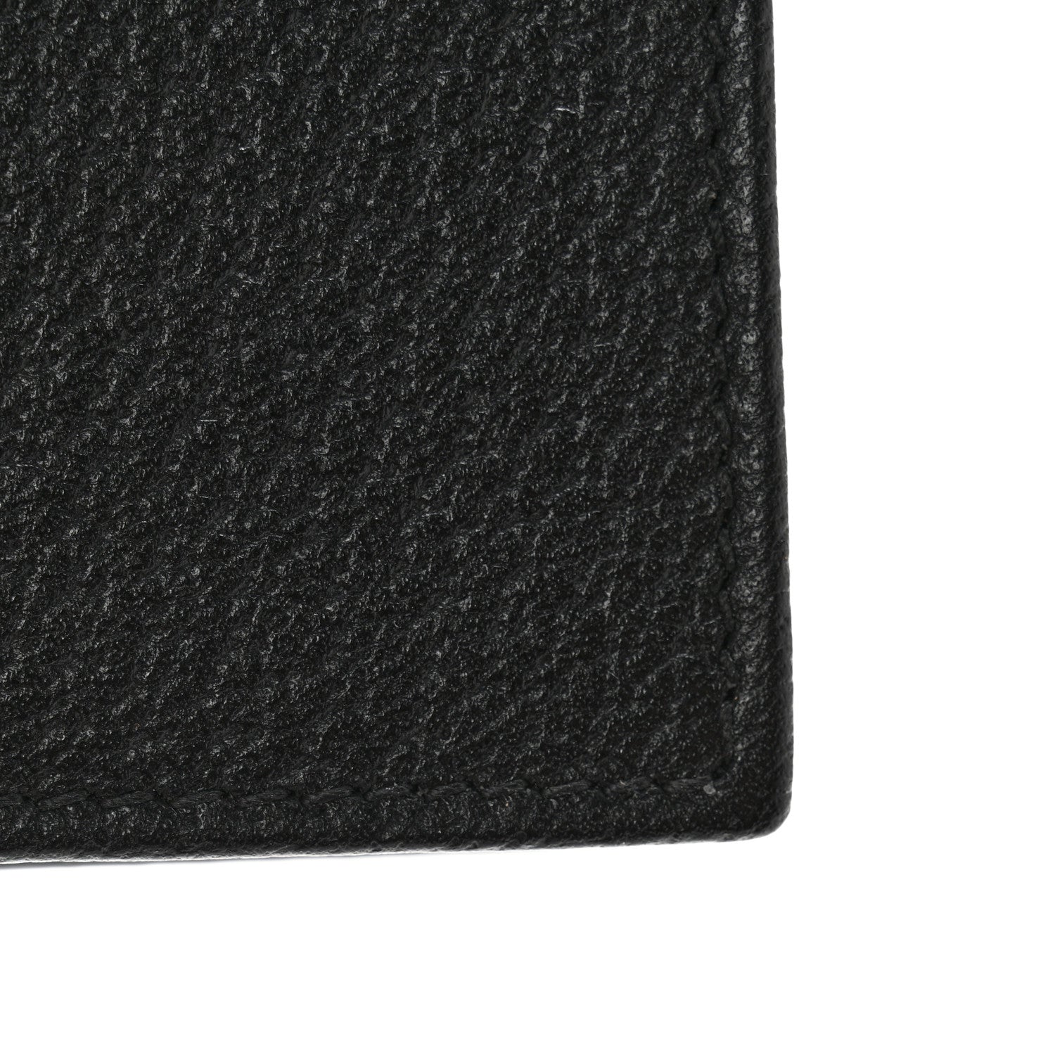 Gucci Calfskin Boar Effect GG Marmont Card Case Black 9 of 10