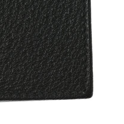 Gucci Calfskin Boar Effect GG Marmont Card Case Black 9 of 10