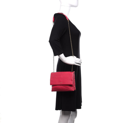 Lanvin Lambskin Mini Sugar Flap Shoulder Bag Pink 2 of 9