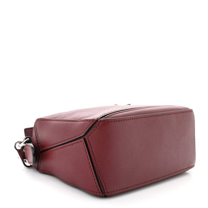 Loewe Calfskin Mini Puzzle Bag Wine 4 of 10