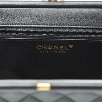 Chanel Lambskin Quilted Timeless Clutch Black 6 of 8