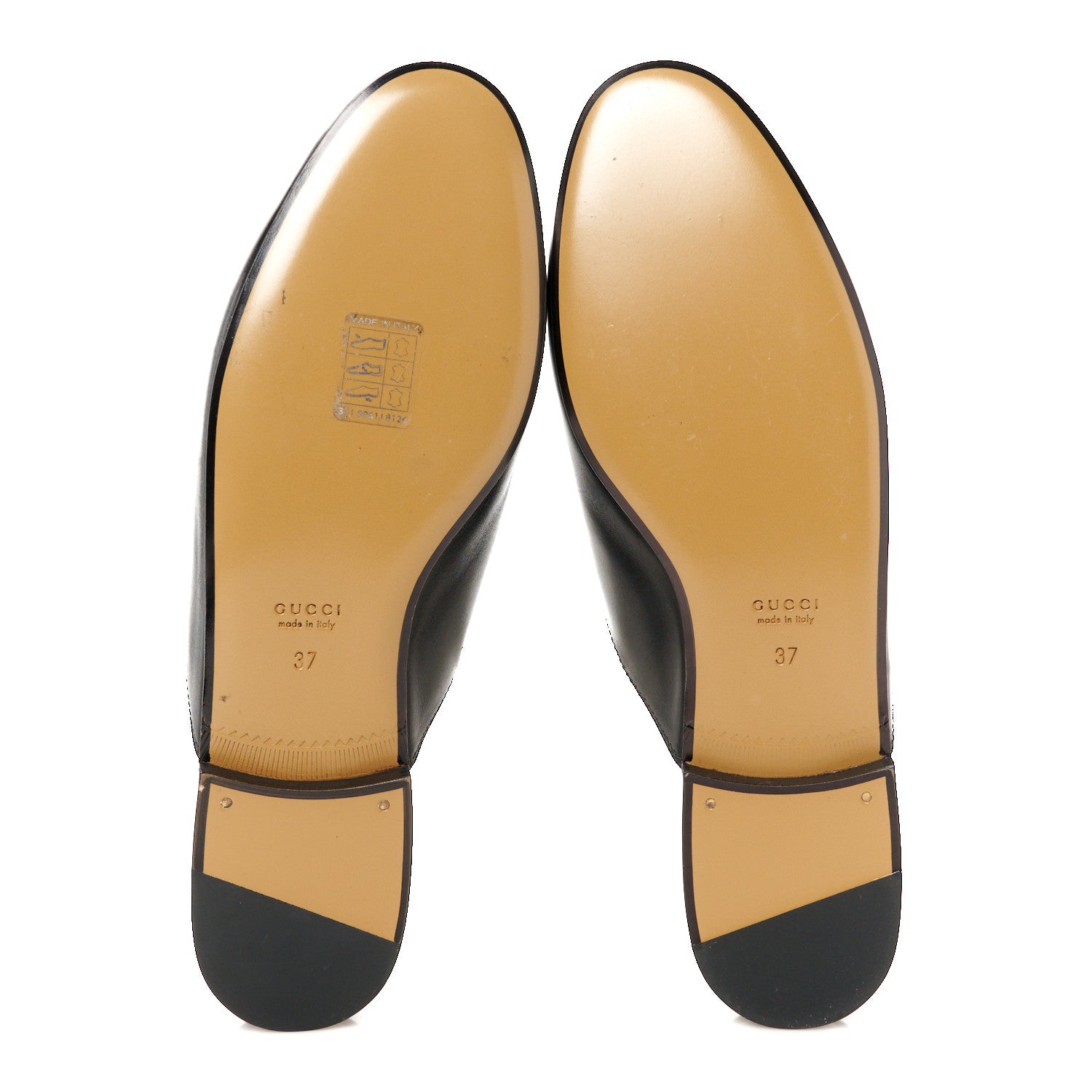 Gucci Calfskin Womens Princetown Slippers 37 Black 6 of 9