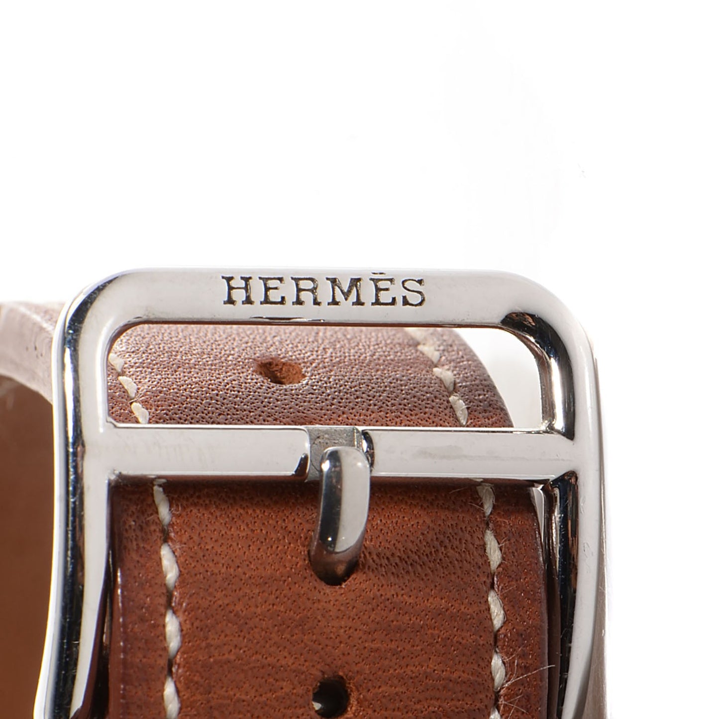 Stainless Steel Barenia 30.5mm Heure H Hour Quartz Watch Fauve