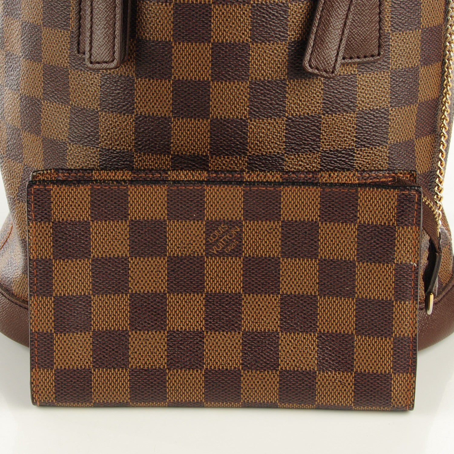 Louis Vuitton Damier Ebene Marais Bucket 23 5 of 8