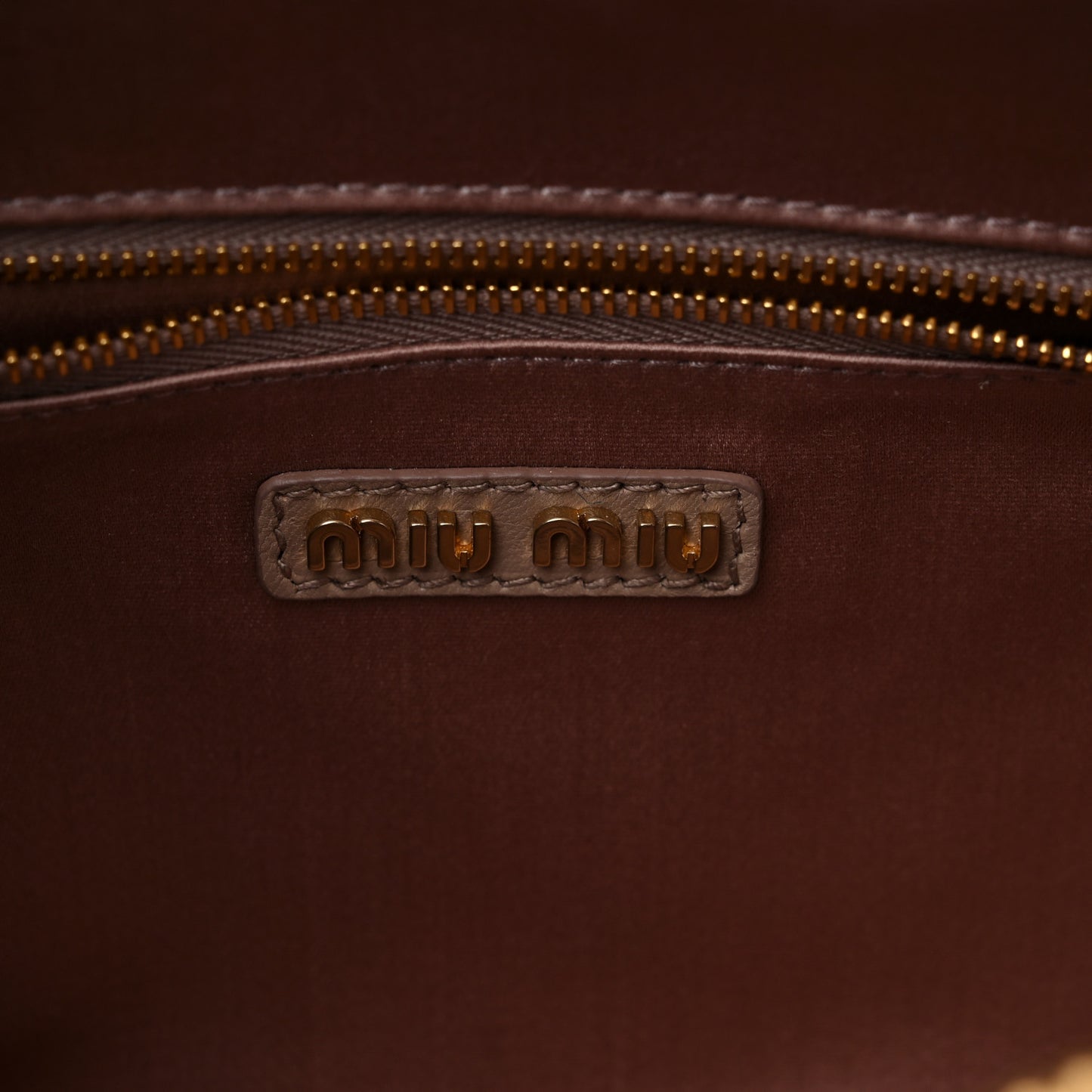 Nappa Matelasse Top Handle Bag Cammeo