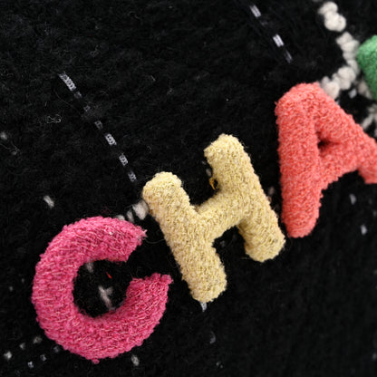 Chanel Wool Tweed Quilted Chanel 22 Black Multicolor 14 of 14