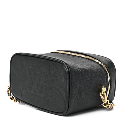 Louis Vuitton Empreinte Monogram Giant Vanity PM Black 8 of 10