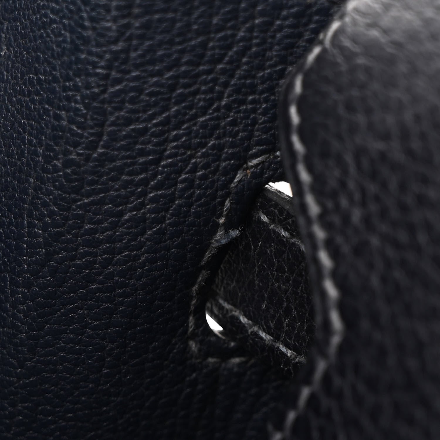 Hermes Clemence Birkin 30 Bleu Indigo 18 of 18