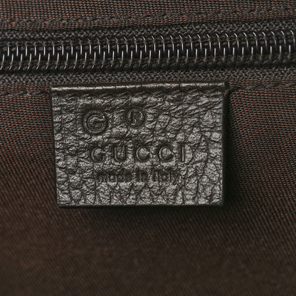 Gucci Monogram Travel Backpack Dark Brown 6 of 9