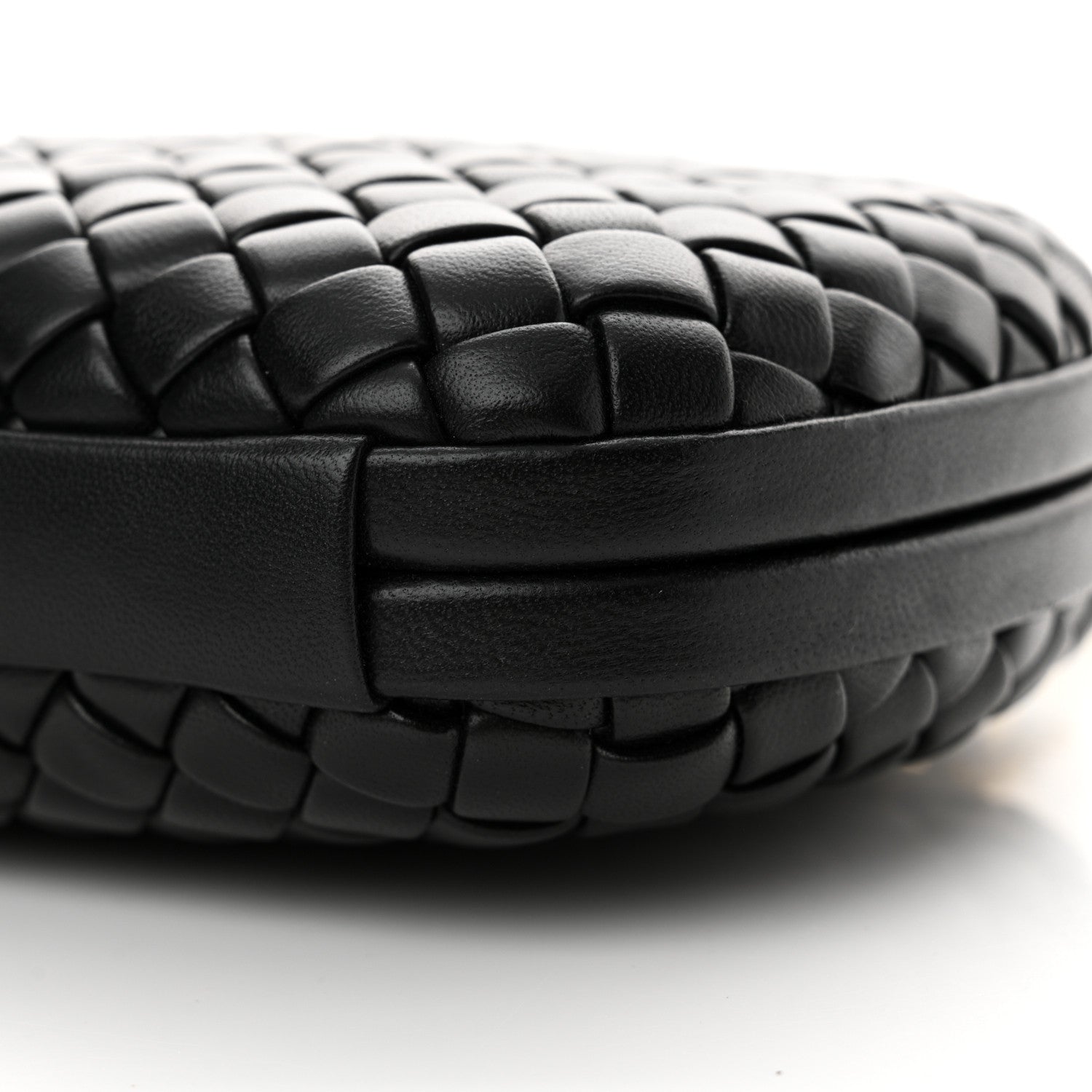 Bottega Veneta Padded Nappa Intrecciato Knot Chain Black 9 of 9