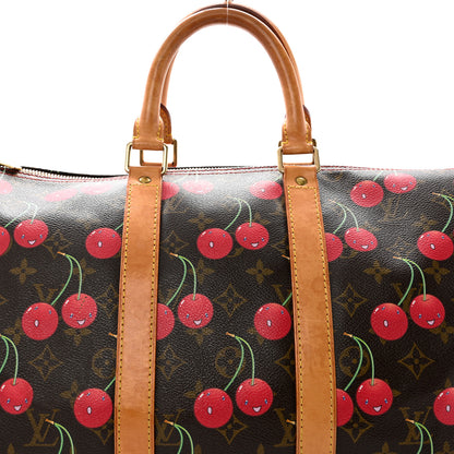 Louis Vuitton Monogram Cerises Keepall 45 11 of 19