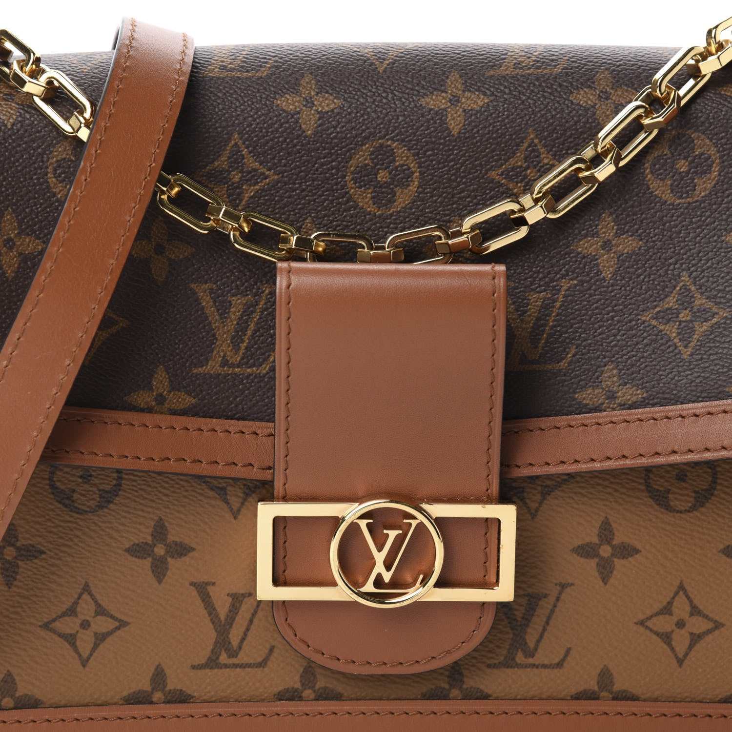 Louis Vuitton Reverse Monogram Dauphine MM 9 of 9