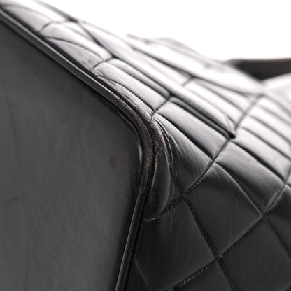 Chanel Lambskin Quilted Medallion Tote Black 10 of 27