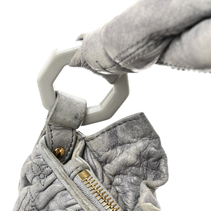 Louis Vuitton Lambskin Olympe Nimbus GM Gris Perle 12 of 13