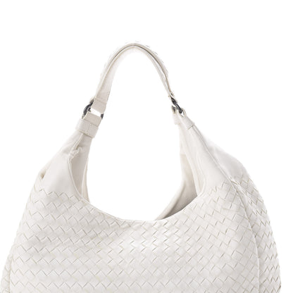 Bottega Veneta Nappa Intrecciato Medium Campana Hobo White 9 of 9