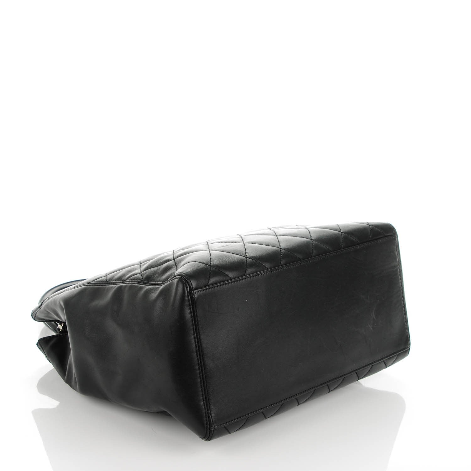 Chanel Lambskin Quilted Tote Black 4 of 7