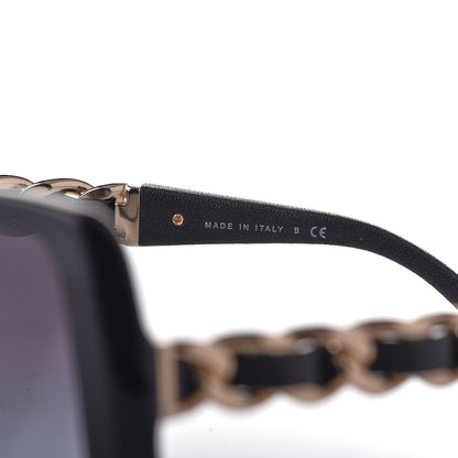 Chanel Chain Sunglasses 5208-Q Black 6 of 9