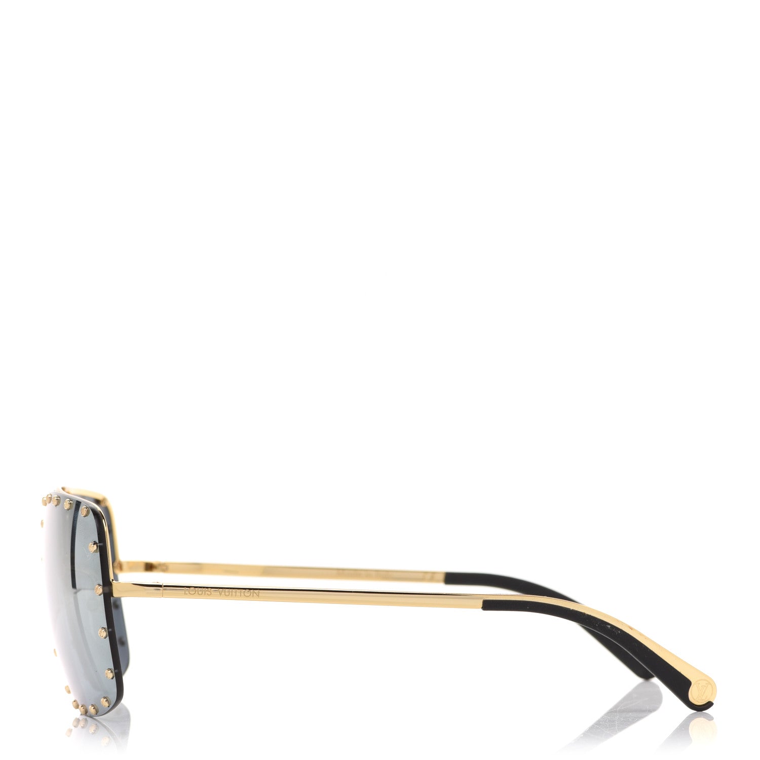Louis Vuitton Square Sunglasses Z3407U Blue 3 of 9