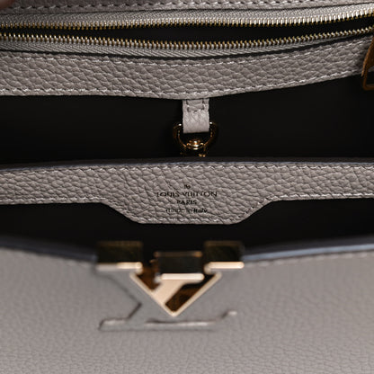 Louis Vuitton Taurillon Capucines BB Galet 6 of 9