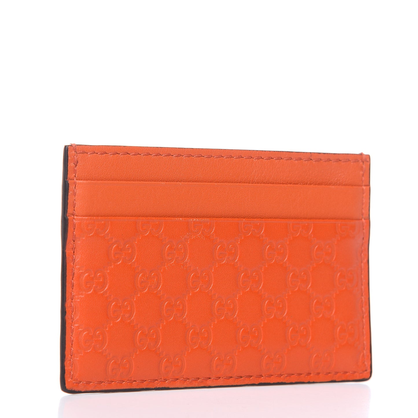 Microguccissima Card Holder Sun Orange