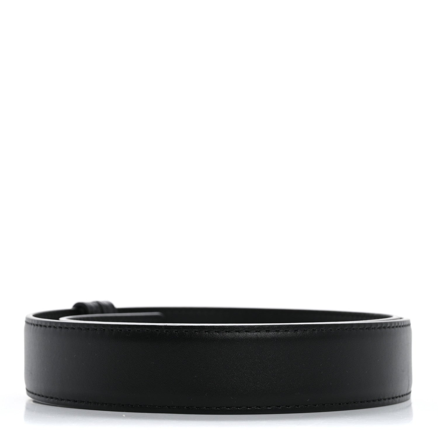 Valentino Garavani Calfskin VLogo The Bold Edition Belt 70 28 Black 2 of 5