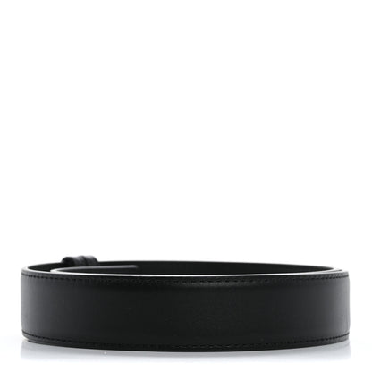 Valentino Garavani Calfskin VLogo The Bold Edition Belt 70 28 Black 2 of 5