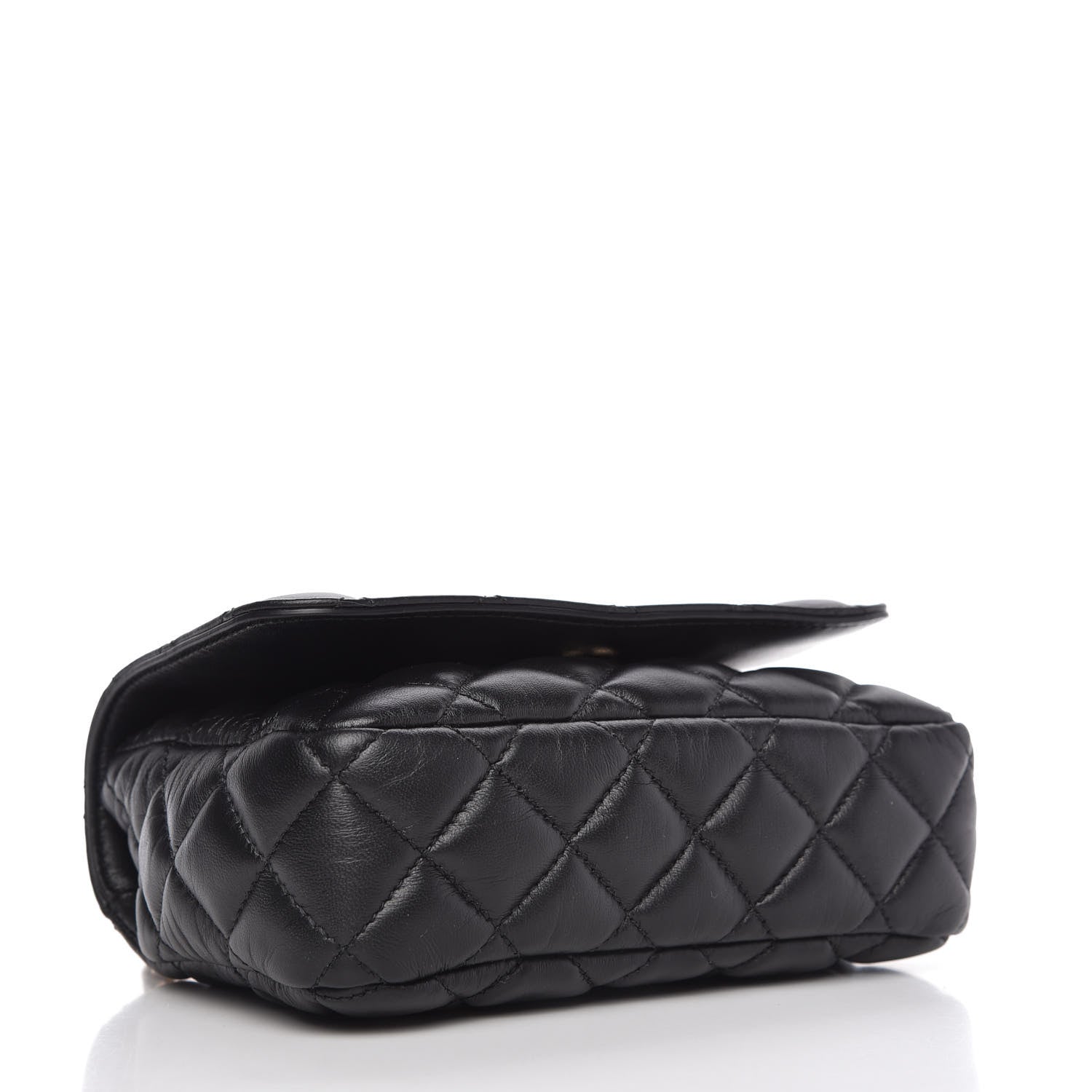 Versace Nappa Quilted Small Medusa Chain Crossbody Black 4 of 9