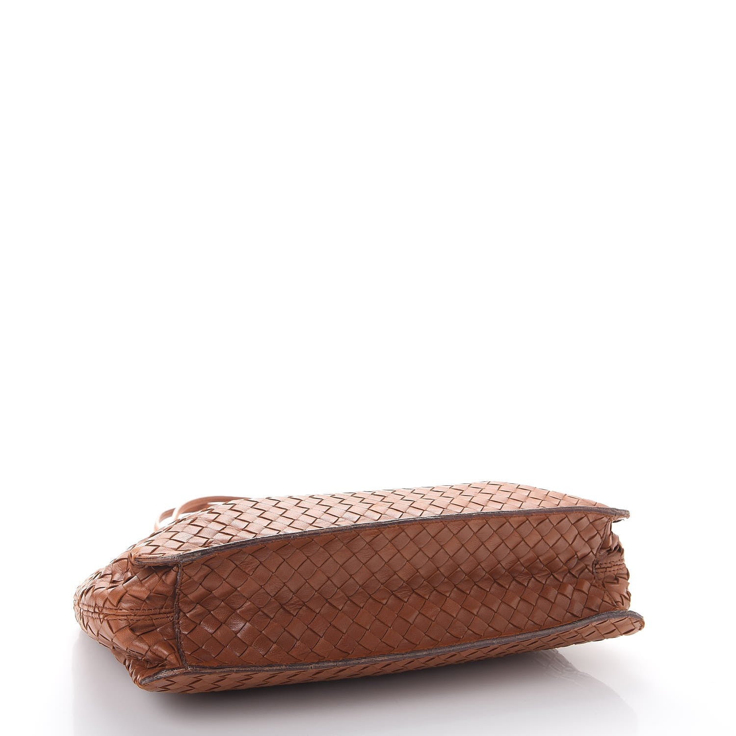 Bottega Veneta Nappa Intrecciato Shoulder Bag Tan 4 of 12