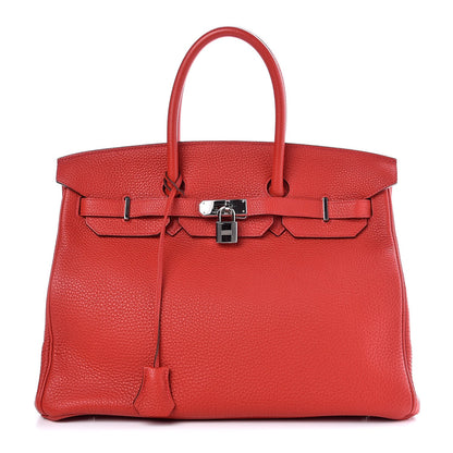 Hermes Togo Birkin 35 Geranium 1 of 39